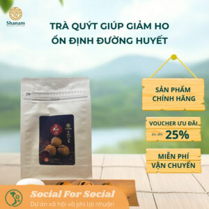 TRÀ SHAN TUYẾT CỔ THỤ SHANAM - TÚI TRÀ QUÝT CỔ 100G