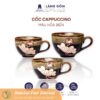 Cốc sứ, ly sứ, tách uống trà, cà phê men hỏa biến, dáng cốc cappuccino 200ml, 250ml, 300ml - Gốm Sứ Bát Tràng - Làng Gốm