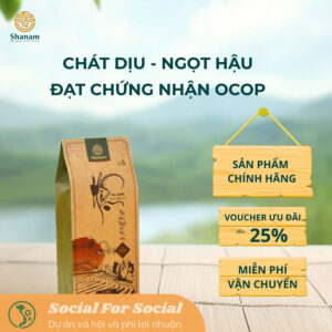 Trà Xanh Thiện, Lục Trà Shan Tuyết Cổ Thụ Tự Nhiên Túi 80g - Shanam