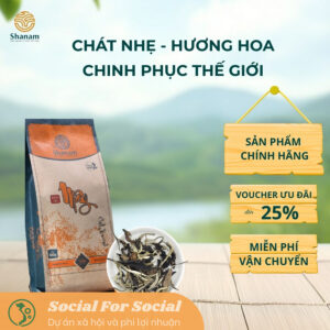 BẠCH TRÀ MÂY TÀ XÙA TÚI 100G - TRÀ SHAN TUYẾT CỔ THỤ