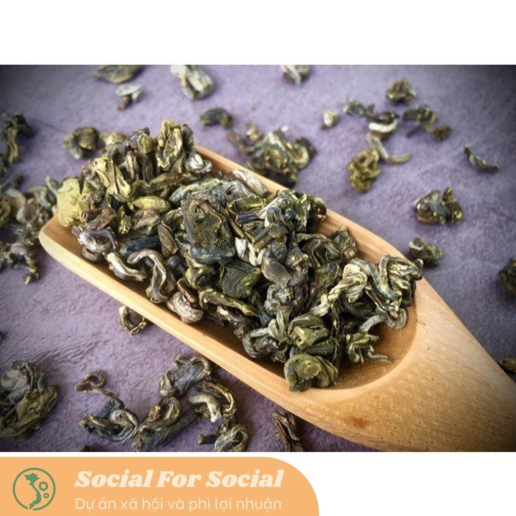 Trà xanh Viên hộp 80G - Trà Shan Tuyết Cổ Thụ Tà Xùa - Image 6