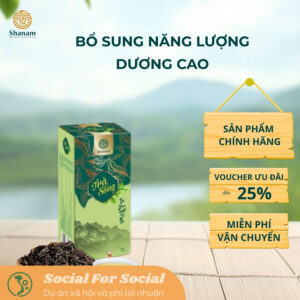 TRÀ VÀNG - TRÀ SỐNG YÊN BÁI 1T-3L HỘP 100G