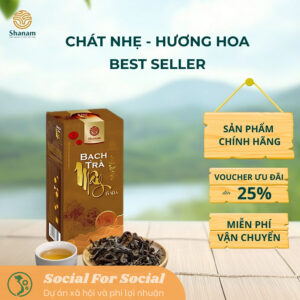 BẠCH TRÀ MÂY HỘP 50G - TRÀ SHAN TUYẾT CỔ THỤ