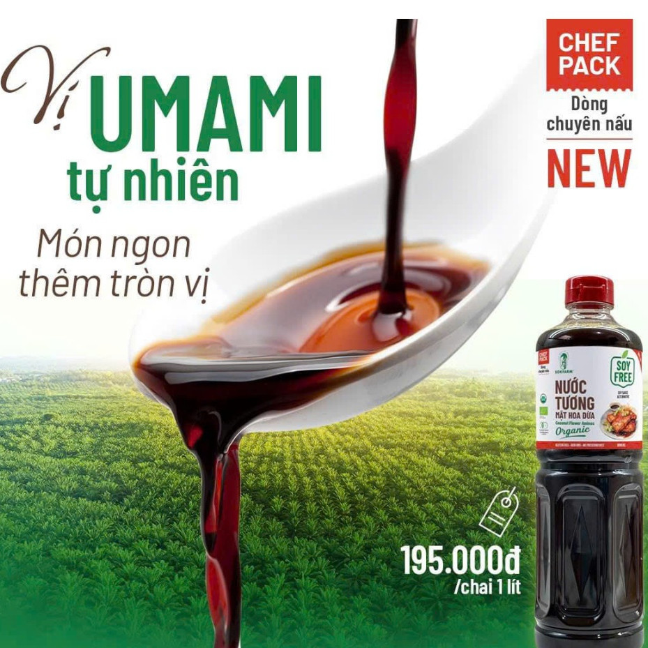 Nước Tương Mật Hoa Dừa Organic Sokfarm 500ml - Image 6