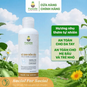 [Ecogo Live][Tặng 1 chai 100ML][Hỏa tốc] Nước Tẩy Bồn Cầu Fuwa3e Hữu Cơ Diệt Khuẩn Với Tinh Chất Khuynh Diệp
